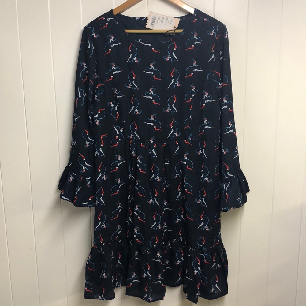 Joanie Clothing Parker Floral Frill Dress